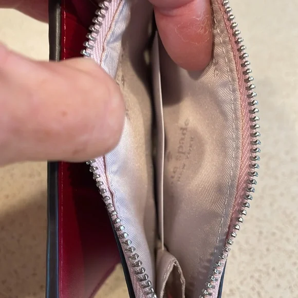 Kate Spade Madison NWT Light Pink Leather Wallet MSRP $189 - Picture 8 of 9